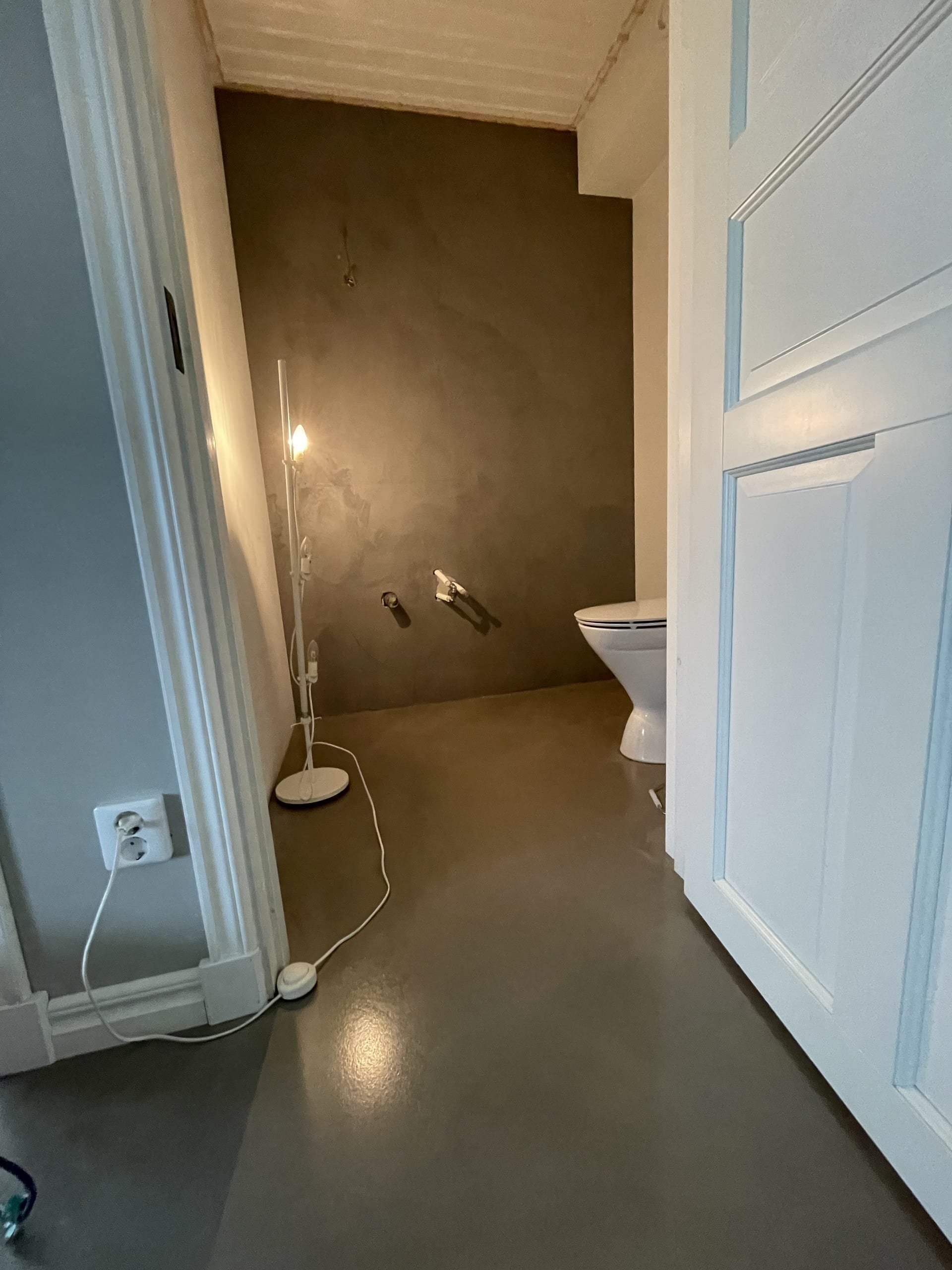 Microcement Fondvägg – Grönlund Mureri