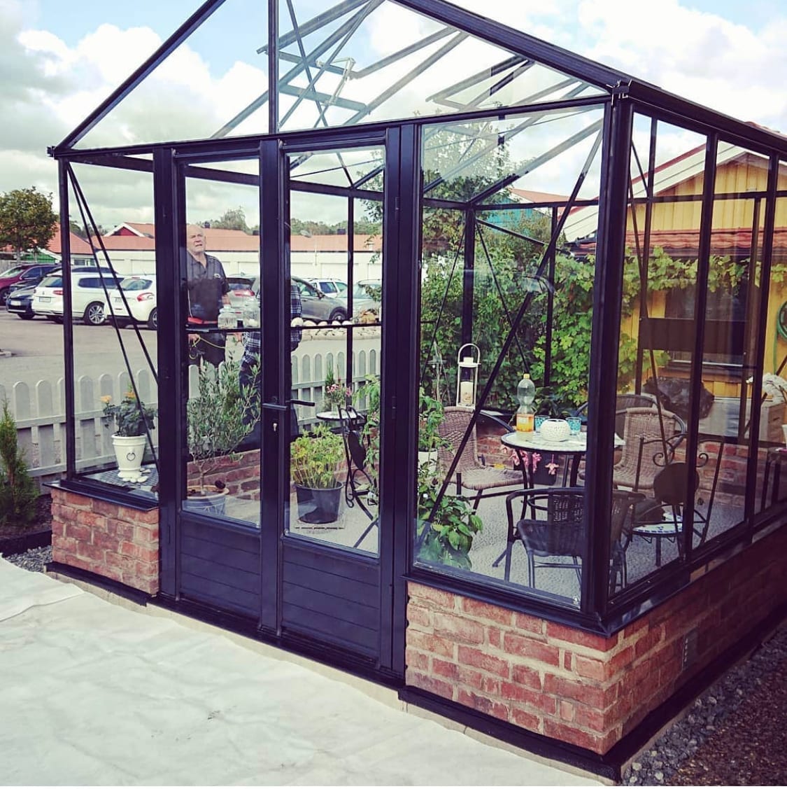 Växthus Västra Frölunda – Grönlund Mureri